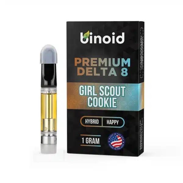 HHC vape cartridge by Binoid – fruity hybrid strain